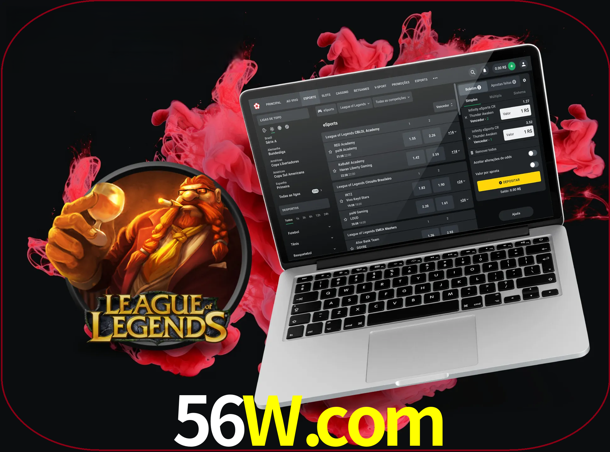 Se é um fã deste jogo, muitos torneios fantásticos que o vão surpreender estão disponíveis no 56w.